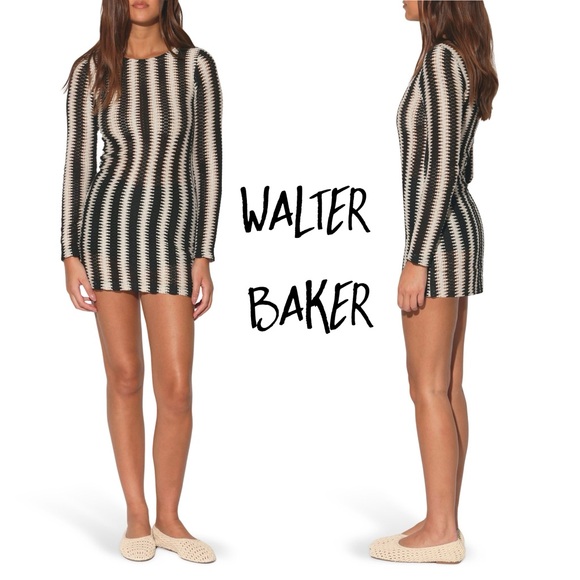 Walter Baker Other - $228 Walter baker Carmela Openwork Long Sleeve Body-Con Dress